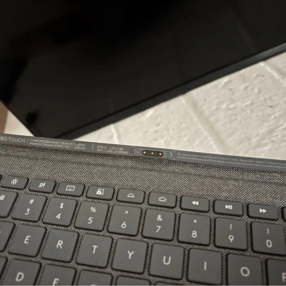 Logitech Black Tablet Keyboard